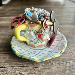 The Tiny Teacup Collection: Mystery Jewelry Cup - Bold, Beautiful, Fun Whimsy